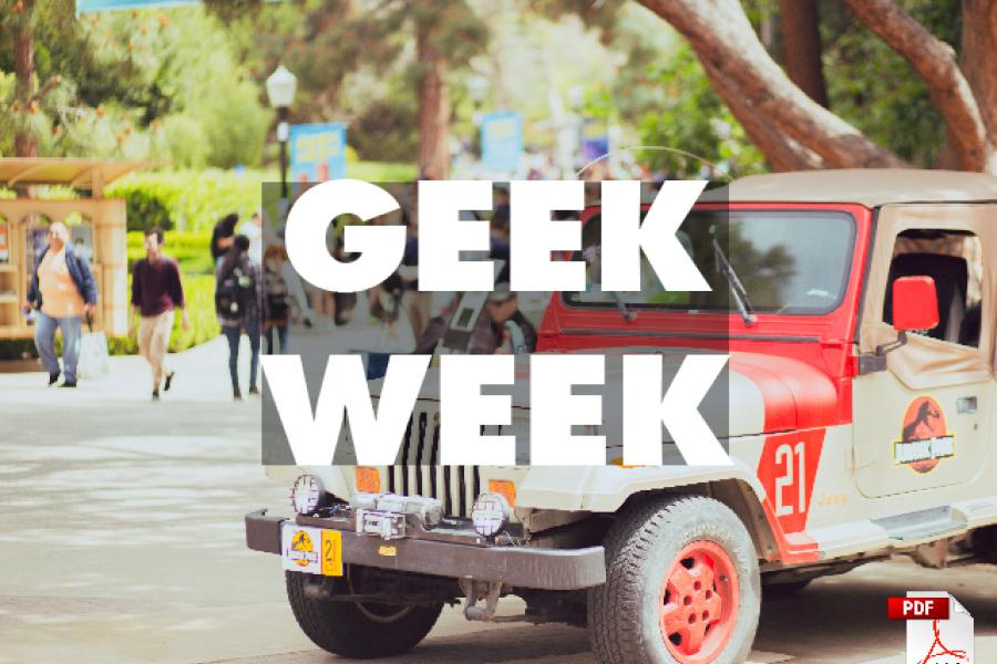 Geek Week Report
